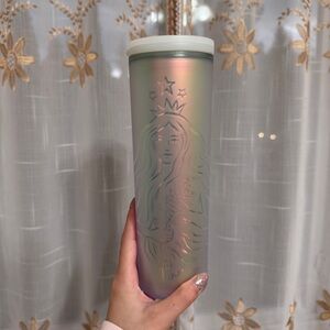 starbucks mermaid iridescent tumbler